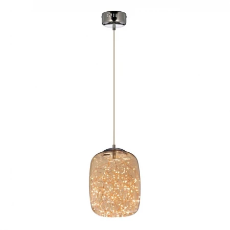 Подвесной светодиодный светильник Lumina Deco Daisy LDP 6824-220 CHR+AMB