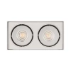 Потолочный светодиодный светильник Arlight SP-Cubus-S100x200-2x11W Warm3000 023084(2)