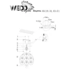 Потолочный светильник Wedo Light Netta 66118.01.03.01