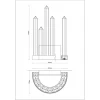 Настенный светодиодный светильник Moderli Ingrid V9051-WL