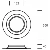 Настенно-потолочный светодиодный светильник Deko-Light Orbit 401009