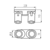 Спот Kanlux LAURIN EL-2I W 29122