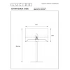 Настольная лампа Lucide Extravaganza Tusse 10509/81/66 Настольная лампа Lucide Extravaganza Tusse 10509/81/66