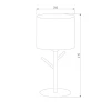 Настольная лампа TK Lighting 5571 Albero White