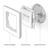 Розетка двойная Ethernet RJ-45 Werkel белый W1181101 4690389155376