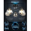 Потолочная люстра Seven Fires Rumo WD3527/5C-BK-CR-CL Потолочная люстра Seven Fires Rumo WD3527/5C-BK-CR-CL