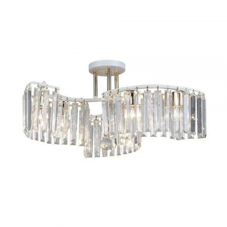 Потолочная люстра Seven Fires Iveya WD3549/6C-WT-FGD-CL