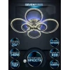 Потолочная светодиодная люстра Seven Fires Fumane WD7501/6C-WT-CR-RGB