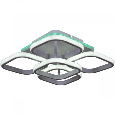 Потолочная светодиодная люстра Reluce 05854-0.3-4+1 WH (RGB)