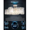 Потолочная люстра Seven Fires Iveya WD3549/10C-WT-FGD-CL Потолочная люстра Seven Fires Iveya WD3549/10C-WT-FGD-CL