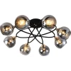 Потолочная люстра Reluce 01337-0.3-08 BK+FGD Потолочная люстра Reluce 01337-0.3-08 BK+FGD