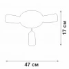 Потолочная люстра Vitaluce V3762-0/3PL