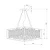 Подвесная люстра Bogates Cella 377/9 Strotskis