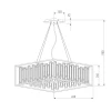 Подвесная люстра Bogates Cella 377/9 Strotskis