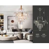 Подвесная люстра Ambrella light Traditional TR5231 Подвесная люстра Ambrella light Traditional TR5231