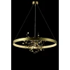 Подвесная люстра Crystal Lux GARDEN SPLED+4 D800 GOLD