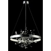 Подвесная люстра Crystal Lux GARDEN SPLED+3 D600 CHROME