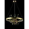 Подвесная люстра Crystal Lux GARDEN SPLED+3 D600 GOLD