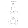 Подвесная люстра Arte Lamp Albus A7780SP-5AB