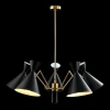 Подвесная люстра Crystal Lux Joven SP5 Gold/Black Подвесная люстра Crystal Lux Joven SP5 Gold/Black