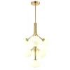 Подвесная люстра Crystal Lux ALICIA SP7 GOLD/WHITE