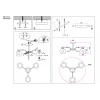 Потолочная люстра Ambrella light Traditional Modern TR303311