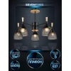 Потолочная люстра Seven Fires Adion WD3500/5C-BK