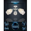 Потолочная люстра Seven Fires Donetella WD3518/5C-WT-CR-WT