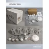 Потолочная люстра Seven Fires Ayna WD3521/5C-WT-CR-WT