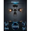 Потолочная люстра Seven Fires Berat WD3525/3C-BK-CR-BK