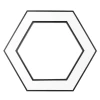 Подвесной светодиодный cветильник Geometria ЭРА Hexagon SPO-124-B-40K-051 51Вт 4000К черный Б0050557