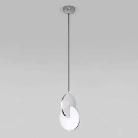 Подвесной светодиодный светильник Eurosvet Lang 50225/1 Led хром