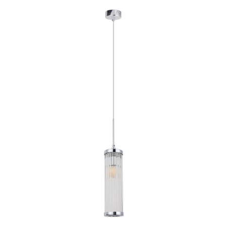 Подвесной светильник Crystal Lux Tadeo SP1 D100 Chrome/Transparente
