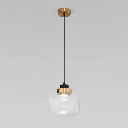 Подвесной светодиодный светильник Eurosvet Jeffry 50241/1 Led прозрачный