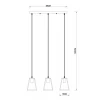 Подвесной светильник Arte Lamp Brussels A8030SP-3WH