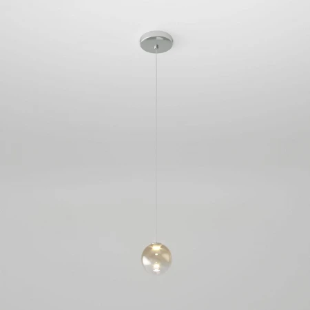 Подвесной светодиодный светильник Eurosvet Wonder 50234/1 Led янтарный