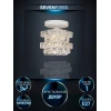 Потолочный светильник Seven Fires Almos WD3569/1C-WT-CL Потолочный светильник Seven Fires Almos WD3569/1C-WT-CL