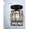 Потолочный светильник Seven Fires Beteni WD3567/1C-BK-CL Потолочный светильник Seven Fires Beteni WD3567/1C-BK-CL