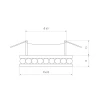 Встраиваемый светильник Elektrostandard Annuli 8391 MR16 a049338