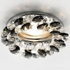 Встраиваемый светильник Ambrella light Crystal K206 BK/CH Встраиваемый светильник Ambrella light Crystal K206 BK/CH
