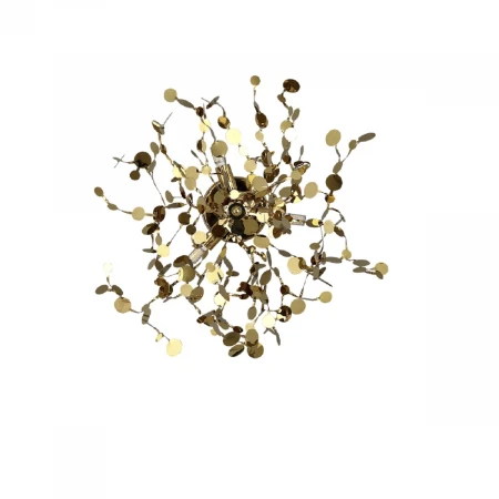 Бра Crystal Lux GARDEN AP-PL3 D400 GOLD