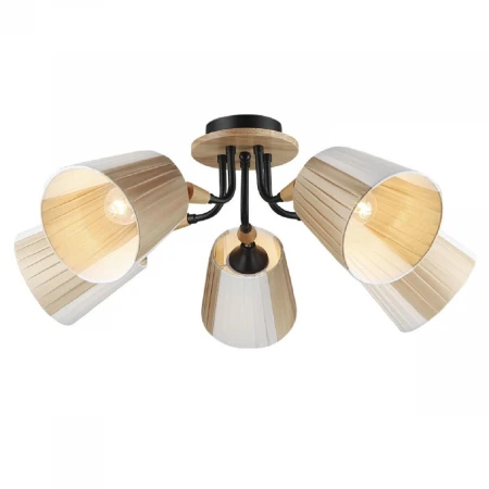 Потолочная люстра Seven Fires Vilmos WD3583/5C-BK-BG