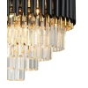 Подвесная люстра Natali Kovaltseva Darian 76017/10C Gold Black Подвесная люстра Natali Kovaltseva Darian 76017/10C Gold Black