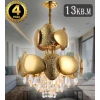 Подвесная люстра Natali Kovaltseva Valencia 91009/4C Gold Подвесная люстра Natali Kovaltseva Valencia 91009/4C Gold