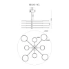 Потолочная светодиодная люстра MyFar Eva MR1221-8CL