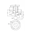 Подвесной светильник Maytoni Basic form MOD321PL-05G1