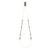 Подвесной светодиодный светильник Indigo Corda 14010/1P Brass V000062L