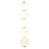 Подвесной светодиодный светильник Natali Kovaltseva Loft Led Lamps 81100/5C Gold White