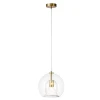 Подвесной светильник Crystal Lux Luisa SP1 Brass/Transparent