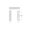 Бра Imperium Loft Alouette Linear Sconce 140565-26 Бра Imperium Loft Alouette Linear Sconce 140565-26